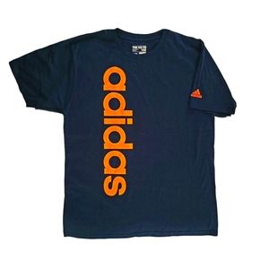 Adidas Orange The Go-To Tee For Mens